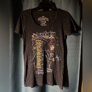 Marvel Black Widow Top